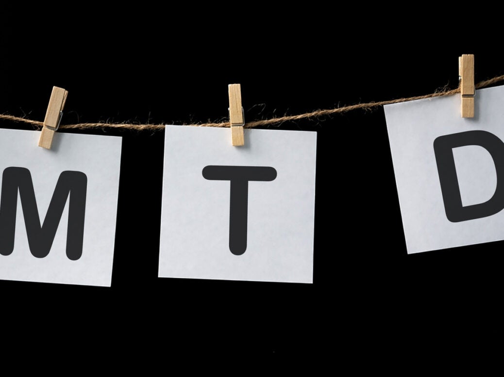 MTD for ITSA delayed - Image shows MTD letter hanging from a washing line