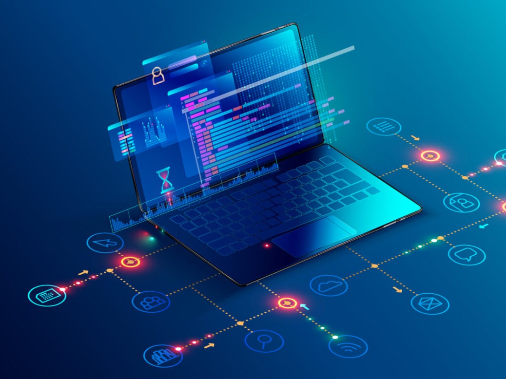 Online CIMA qualification launched- image shows laptop